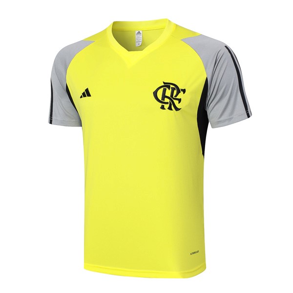 Camiseta Entrenamiento Flamengo 2024/2025 Amarillo Gris